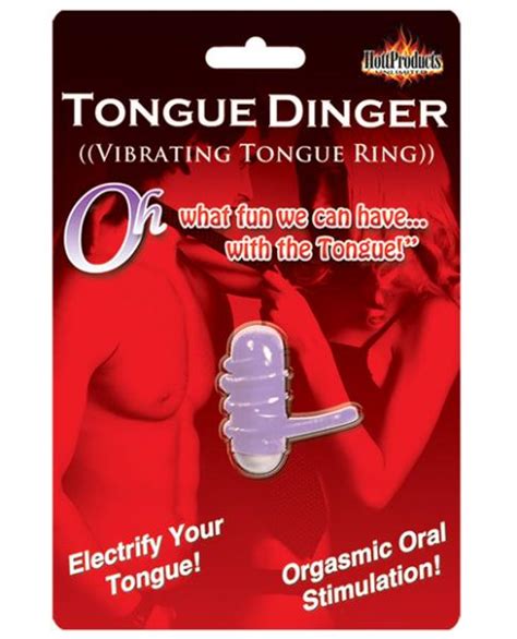 Tongue Dinger Vibrating Tongue Ring Purple On Literotica