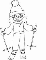 Coloring Pages Winter Sports Printable Ws6 Sport Kids Print People Drawing Book Easily Library Clipart Advertisement sketch template