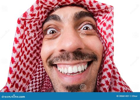 Funny Arab Man Stock Image Image Of Islamic Business 30661451