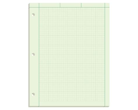 tops engineering computation pad     glue top graph rule