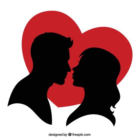 Couples Silhouettes Vectors Photos And Psd Files Free
