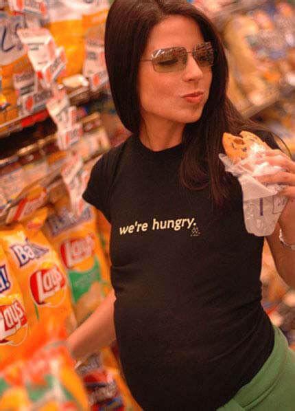 we re hungry maternity tee 2 chix queen bee