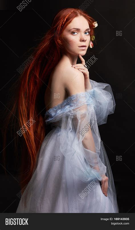 Sexy Beautiful Redhead Girl Long Image And Photo Bigstock