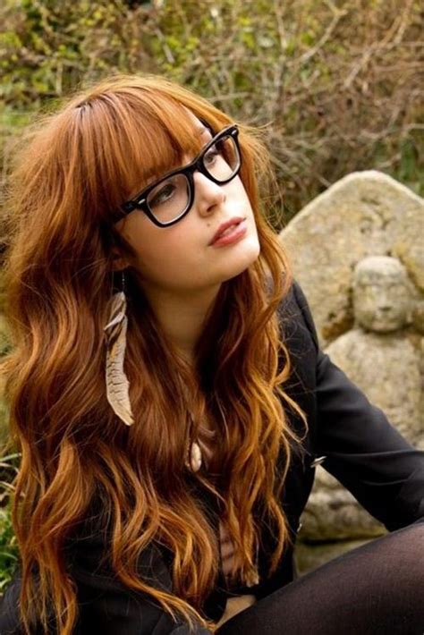 15 Photos Long Hairstyles With Glasses