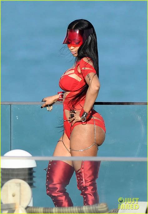 nicki minaj wears sexy cut out swimsuit to film new video photo 3868250 bikini future nicki