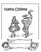 Patrias Fiestas Huaso Chileno Pareja Cueca Conozcamos Chilena Baile Septiembre Danza Poemas Infantil Símbolos Liang Feliz sketch template