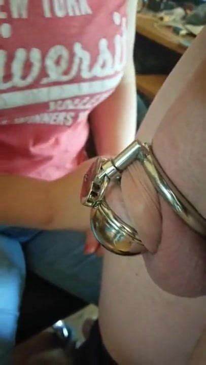 lock up in small chastity device bdsm porn 2c xhamster xhamster