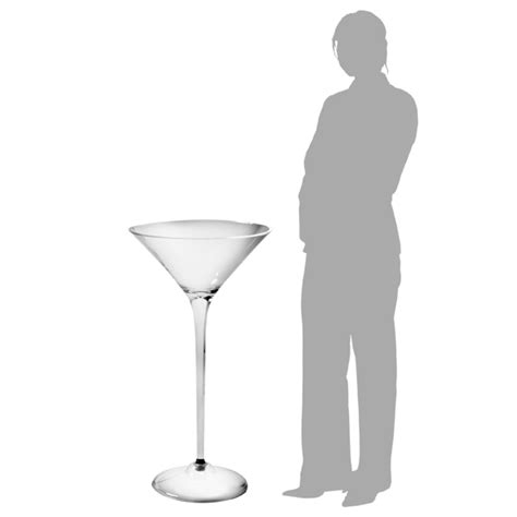 Giant Acrylic Martini Glass 500oz 14ltr Drinkstuff