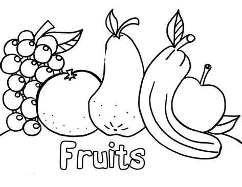 coloring pages  fruits fruit coloring pages coloring pages fall