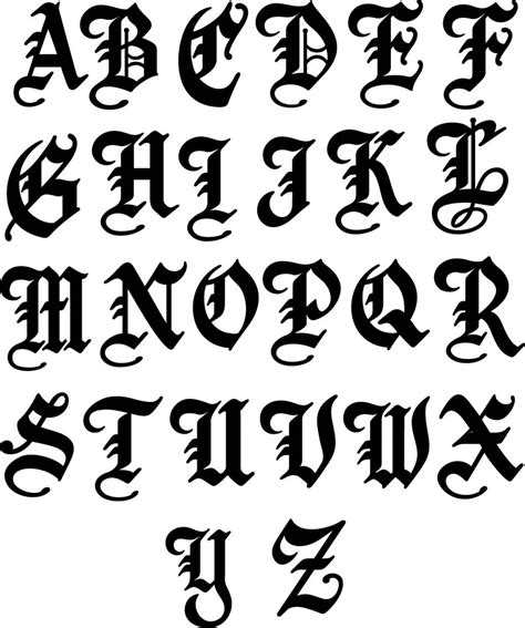 english single metal letter  sign