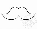 Santa Claus Mustache Coloringpage sketch template