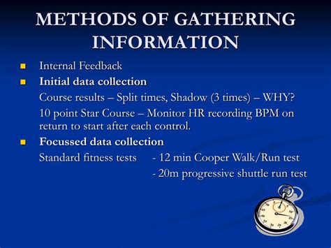 methods  gathering information powerpoint    id