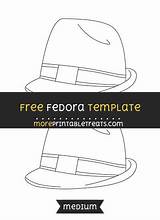 Fedora Medium Template Templates Choose Board Moreprintabletreats Sponsored Links sketch template
