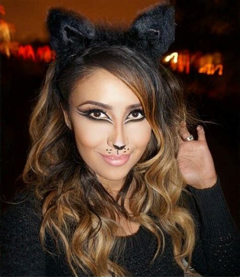 makeup cat cat halloween makeup cat face makeup