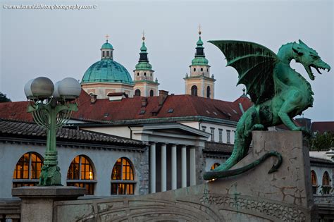 how to photograph the dragon bridge in ljubljana slovenia