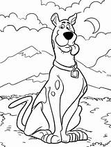 Scooby Doo sketch template