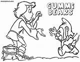 Bears Gummy Gummi sketch template