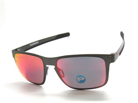 oakley sunglasses holbrook metal 4123 05 matte gunmetal torch iridium polarized for sale online