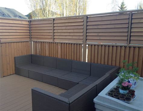Deck Railings Flex•fence Louver System
