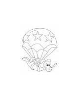 Coloring Parachute Toodler Col Paratrooper Boy Pages sketch template