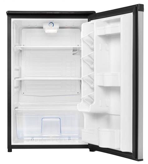Danby® Designer® 4 4 Cu Ft Black Stainless Steel Compact Refrigerator