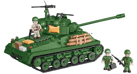 Cobi 2533 745pcs Us M4a3e8 Sherman Easy Eight Tank Building