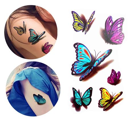 compare prices on 3d butterfly tattoos online shopping buy low price