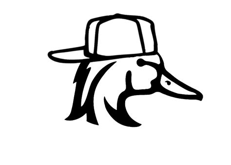 wood duck  hat decal sathweereisa