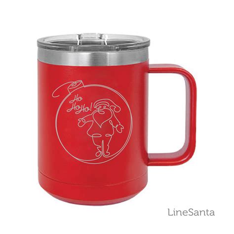 coffee mug polar camel  santa wazu art