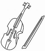 Violino Instruments Skrzypce Violinos Musique Kolorowanki Objets Instrumentos Corda Viola Contrabaixo Violoncelo sketch template