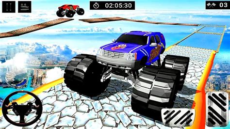 monster truck  grand monster truck stunts driver  android gameplay monster trucks