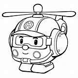 Poli Robocar Coloring Pages Drawing Colouring Rescue Helly Color Kids Sweeper Street Getdrawings Printable Getcolorings sketch template