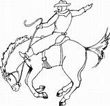 Bronc Rodeo Cowboys Taureau Colorear Farwest Cheval Indiani Horseback Kategorien sketch template