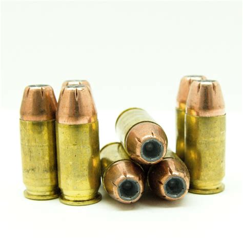 mm luger personal defense ammunition   grain hornady xtp hollow point bullets ammo