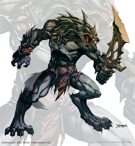 The Wolf Den Werewolf Wolf Warrior El Grimlock