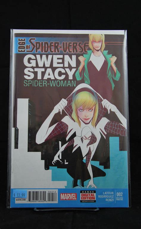 edge of spider verse gwen stacy spider woman 2nd printing 1730079309