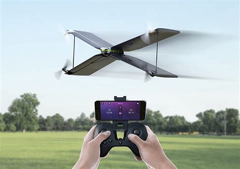 parrot swing dron dos en uno cuadricoptero  avion camara  fps  kmh  minutos de