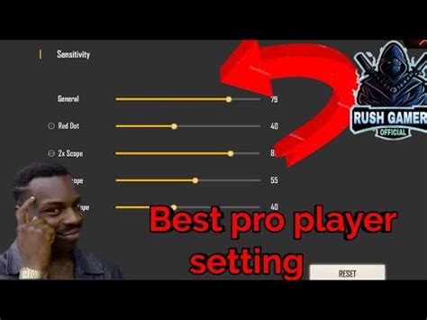 pro player setting   pro player setting  pro