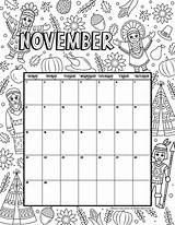Calendar Woojr Woo Calender Colouring Calendars sketch template