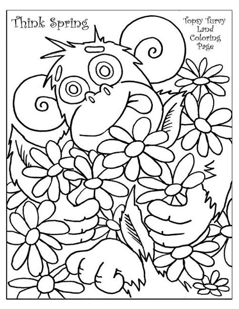 spring coloring pages   grade animal pinterest