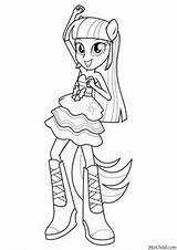 Pony Equestria Everfree sketch template