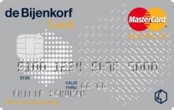 bijenkorf card creditcardnl