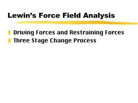 lewin s force field analysis