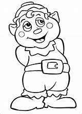 Coloring Pages Gnome Color Print Kids sketch template