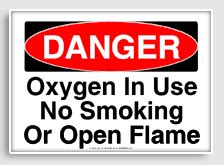 oxygen sign printable shop fresh