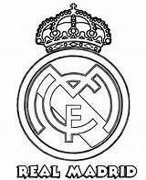 Madrid Real Coloring Pages Logo Print Crest Color Football Popular Getcolorings 740px 88kb sketch template
