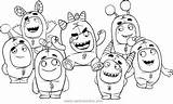 Oddbods Coloring Pages Drawing Kids Odd Pbs Print Squad Printable Disegno Para Cartoon Cartonionline Pintar Colorear Characters Dibujos Technology Color sketch template
