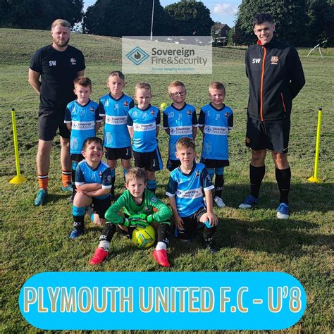 sovereign fire and security sponsor plymouth united fc under