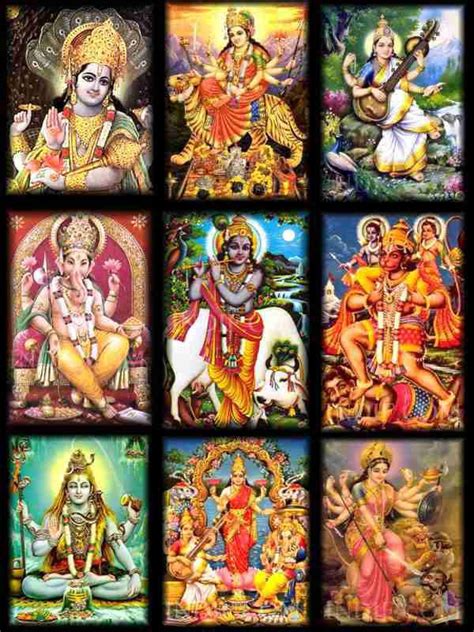 hindu deities    gods