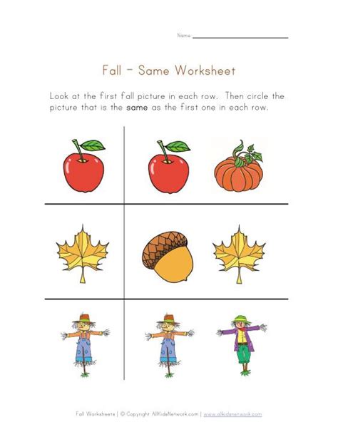 fall worksheets fall worksheets worksheets  kids worksheets